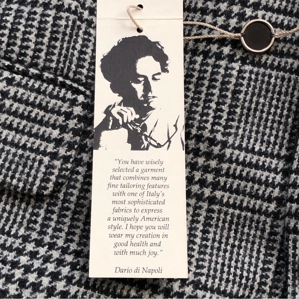 Wool Cashmere Blazer Dario Di Napoli Size R42 - Picture 12 of 13